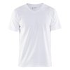 3360 tricko, véckový výstrih (Farba Bílá, Veľkosť XS)