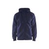 3366 Mikina s kapucí, zip po celé délce (Farba Námornická modr, Veľkosť XS)