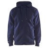 3366 Mikina s kapucí, zip po celé délce (Farba Námornická modr, Veľkosť XS)