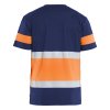 3387 Výstražné tricko (Farba Námornická modr/žlutá, Veľkosť XS)