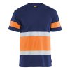 3387 Výstražné tricko (Farba Námornická modr/žlutá, Veľkosť XS)