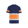 3387 Výstražné tricko (Farba Námornická modr/žlutá, Veľkosť XS)