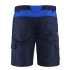1446 Průmyslové strečové šortky (Farba Tmavá námořnická modrá / Reflexní žlutá, Veľkosť C44)