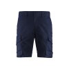 1446 Průmyslové strečové šortky (Farba Tmavá námořnická modrá / Reflexní žlutá, Veľkosť C44)