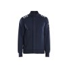 3453 Ohnivzdorná mikina se zipem (Farba Námornická modr, Veľkosť XS)
