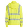 3573 Reflexní mikina s odepínací kapucí (Farba Žlutá, Veľkosť XS)