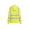 3574 Reflexní dámská mikina s odepínací kapucí (Farba Žlutá, Veľkosť XS)