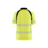 3595 Reflexní polokošile s UV ochranou (Farba Žlutá/námornická modr, Veľkosť XS)