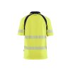 3595 Reflexní polokošile s UV ochranou (Farba Žlutá/námornická modr, Veľkosť XS)