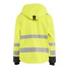 4327 nepromokavý výstražný plášt TRÍDA 3 (Farba Žlutá/námornická modr, Veľkosť XS)