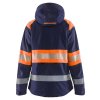 4430 Dámská reflexní funkční bunda (Farba Námornická modr/žlutá, Veľkosť XS)