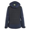 4733 Dámská hybridní bunda (Farba Tmavá námořnická modrá / Reflexní žlutá, Veľkosť XS)