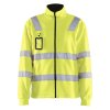 4833 Fleecová výstražná bunda (Farba Žlutá, Veľkosť XS)