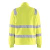 4833 Fleecová výstražná bunda (Farba Žlutá, Veľkosť XS)
