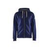 4933 Mikina s kapucí a fleecovou podšívkou (Farba Námornická modr, Veľkosť XS)