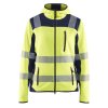 4967 pletená výstražná bunda (Farba Žlutá/námornická modr, Veľkosť XS)