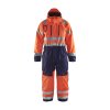 6763 Zimní výstražná kombinéza (Farba Žlutá/námornická modr, Veľkosť C46)