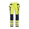 7197 Dámské výstražné kalhoty strecové ve 4 smerech (Farba Žlutá/námornická modr, Veľkosť C34)