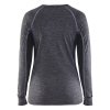 7200 Dámské spodní tricko s dlouhými rukávy WARM, 100% merinová vlna (Veľkosť XS)