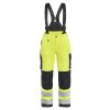 7885 Dámské výstražné zimní kalhoty (Farba Žlutá/námornická modr, Veľkosť C34)