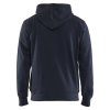 3366 Mikina s kapucí a zipem po celé délce (Farba Tmavá námornická modr, Veľkosť XS)