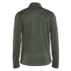 3548 Sweatshirt Full zip (Farba Autumn green/Black, Veľkosť XS)
