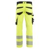 1124 Reflexní kalhoty se čtyřsměrným strečem (Farba Žlutá/námornická modr, Veľkosť C44)