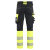 1126 Reflexní kalhoty se čtyřsměrným strečem (Farba Námornická modr/žlutá, Veľkosť C44)