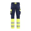 1126 Reflexní kalhoty se čtyřsměrným strečem (Farba Námornická modr/žlutá, Veľkosť C44)