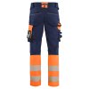 1126 Reflexní kalhoty se čtyřsměrným strečem (Farba Námornická modr/žlutá, Veľkosť C44)