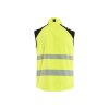 3091 Softshellová reflexní vesta (Farba Žlutá/námornická modr, Veľkosť XS)