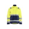 4429 Reflexní bunda (Farba Žlutá/námornická modr, Veľkosť XS)