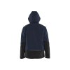 4750 Zimní softshellová bunda s lehkou podšívkou (Farba Tmavá námořnická modrá / Reflexní žlutá, Veľkosť XS)