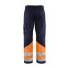 1564 Výstražné kalhoty (Farba Námornická modr/žlutá, Veľkosť C44)