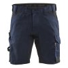 1753 Řemeslnické šortky se strečem (Farba Noc v lese/černá, Veľkosť C44)