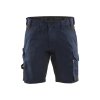 1753 Řemeslnické šortky se strečem (Farba Noc v lese/černá, Veľkosť C44)