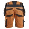 1972 STRIKER Pracovní šortky pro řemeslníky ze strečového materiálu (Farba Rezavá/černá, Veľkosť C44)