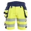 1120 Reflexní šortky se čtyřsměrným strečem (Farba Žlutá/námornická modr, Veľkosť C44)