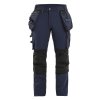 1998 Řemeslnické kalhoty X1900 strečové ve 4 směrech (Farba Tmavá námornická modr/cerná, Veľkosť C44)