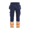 1130 Vysoce viditelné kalhoty ze strečového materiálu (Farba Námornická modr/žlutá, Veľkosť C44)