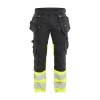 1130 Vysoce viditelné kalhoty ze strečového materiálu (Farba Námornická modr/žlutá, Veľkosť C44)
