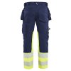 1130 Vysoce viditelné kalhoty ze strečového materiálu (Farba Námornická modr/žlutá, Veľkosť C44)
