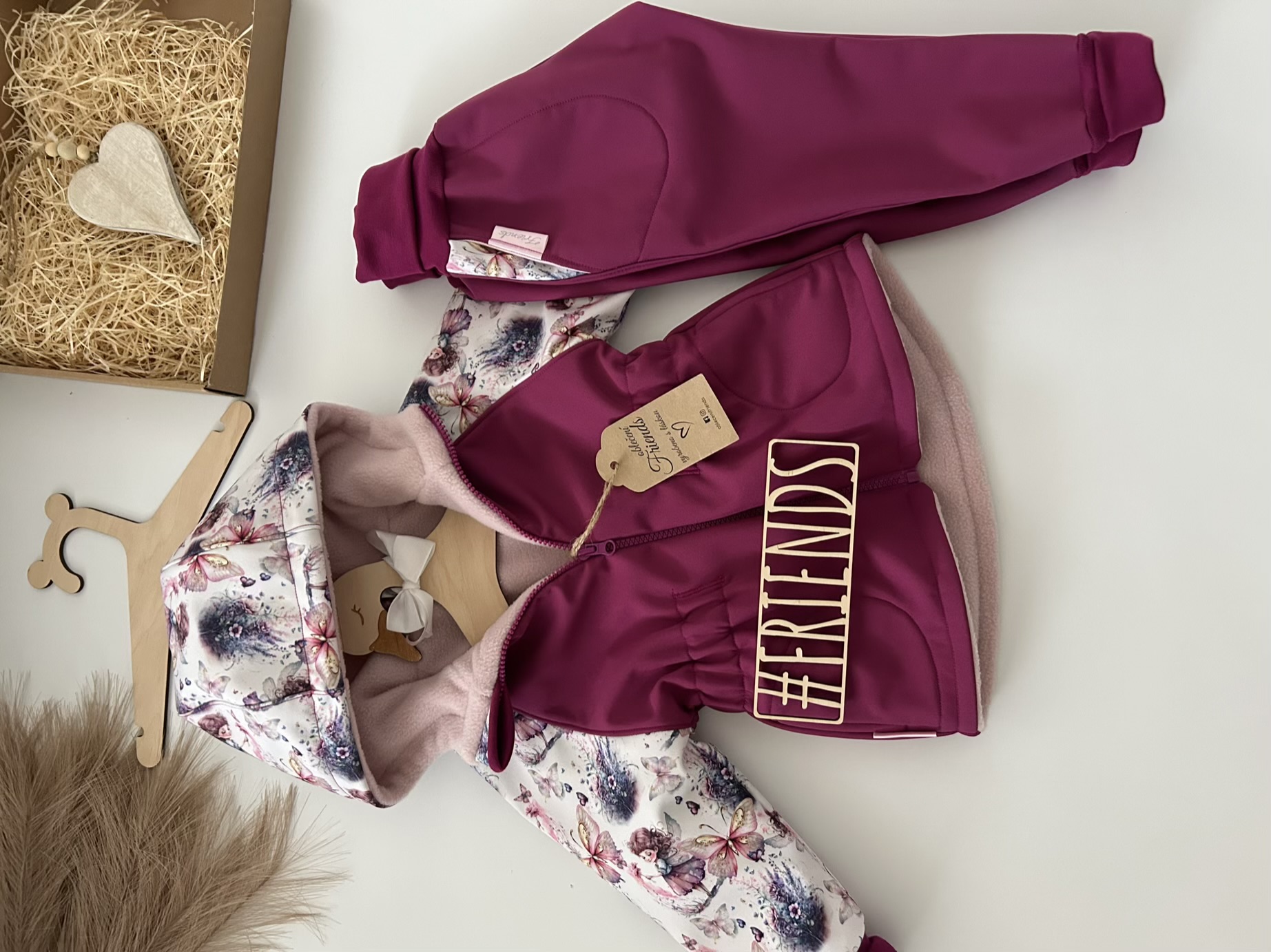 Rostoucí softshellová soupravsa