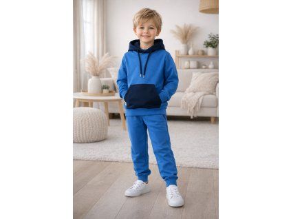 Dětská tepláková souprava, modrá