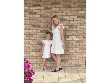 Dámské šaty, krémové, matchymatchy