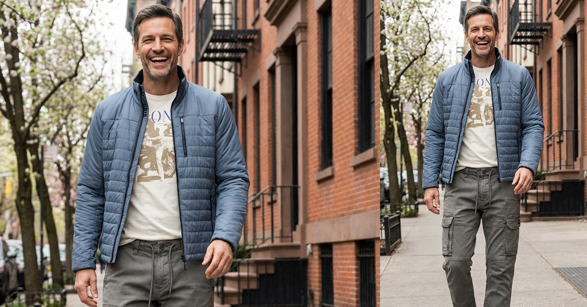 Pánské jarní bundy a insulátory