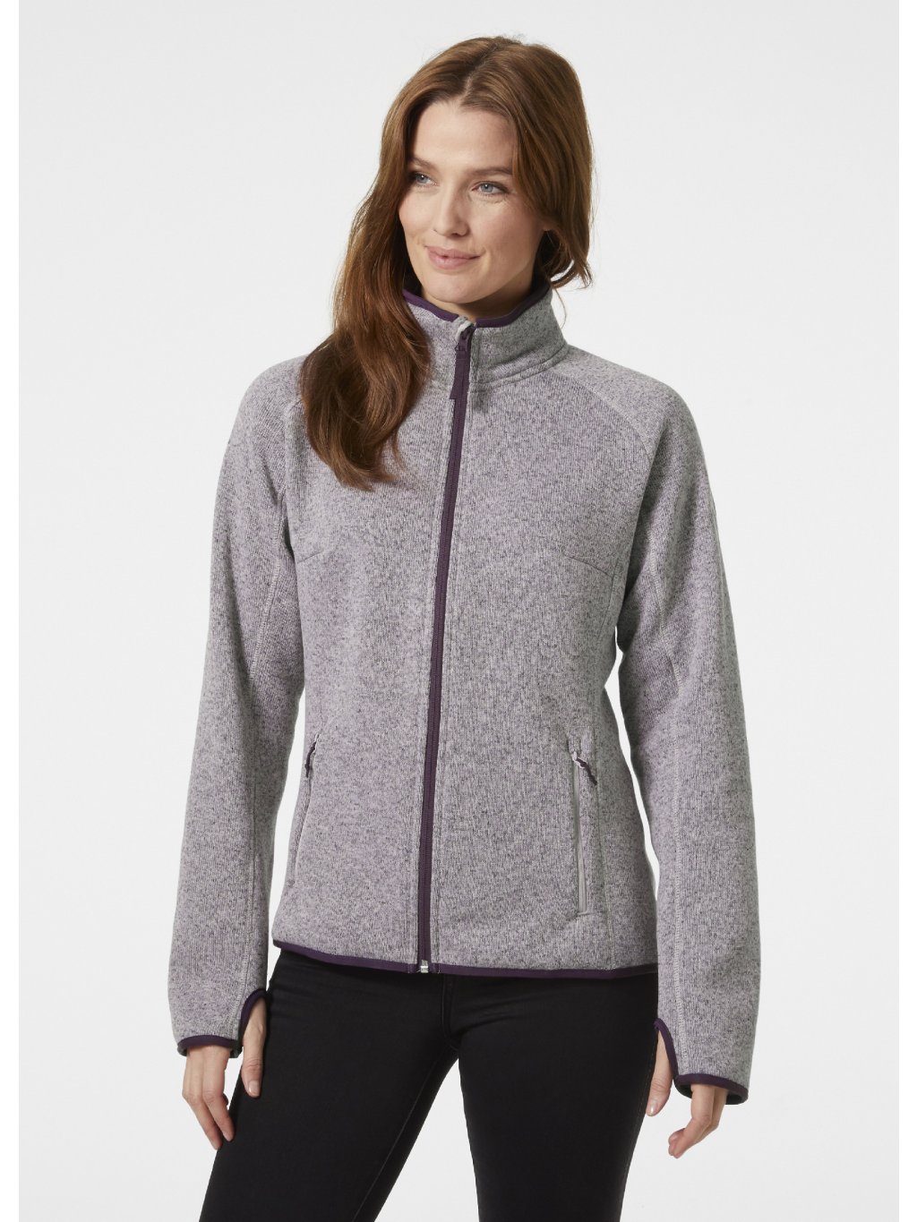 Dámská mikina HELLY HANSEN 49432 692 W VARDE FLEECE JACKET 2.0 (velikost L)