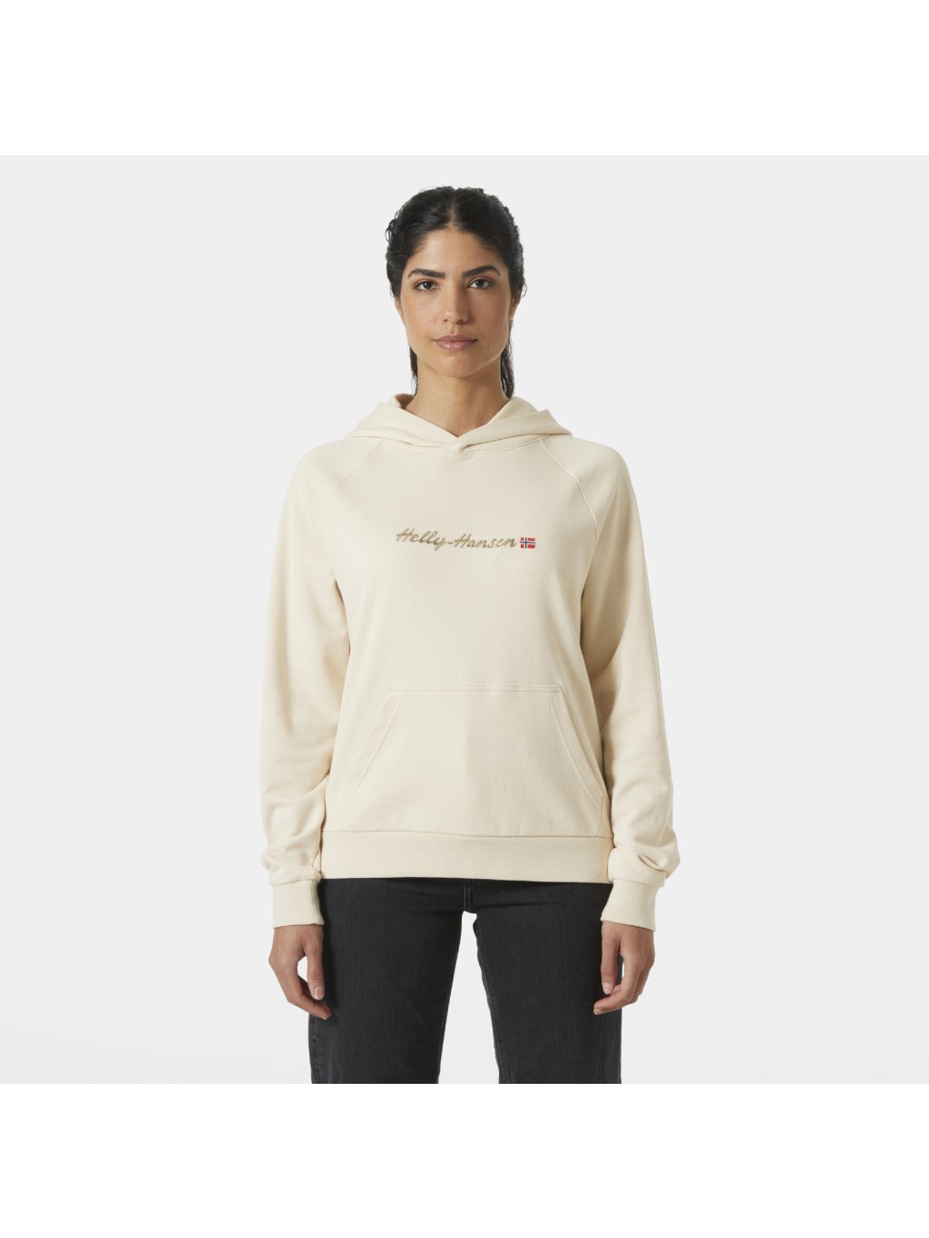 Dámská mikina HELLY HANSEN 54239 34 W CORE GRAPHIC HOODIE (velikost S)