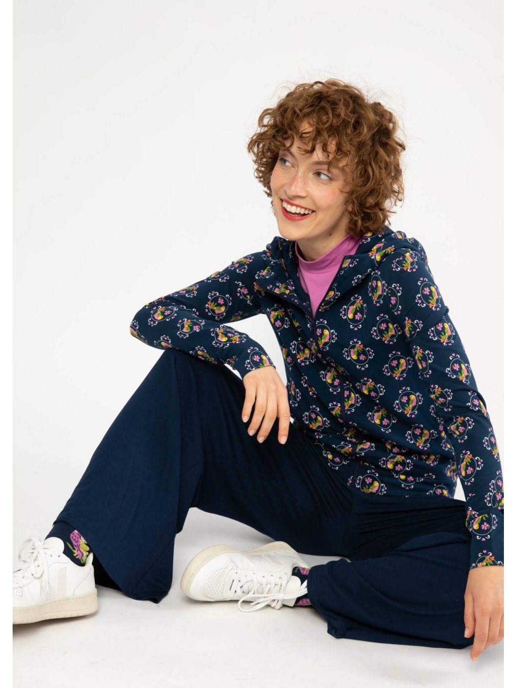 Dámská mikina Blutsgeschwister 001251-215 01424 Scuba Duba Zip-up (velikost S)