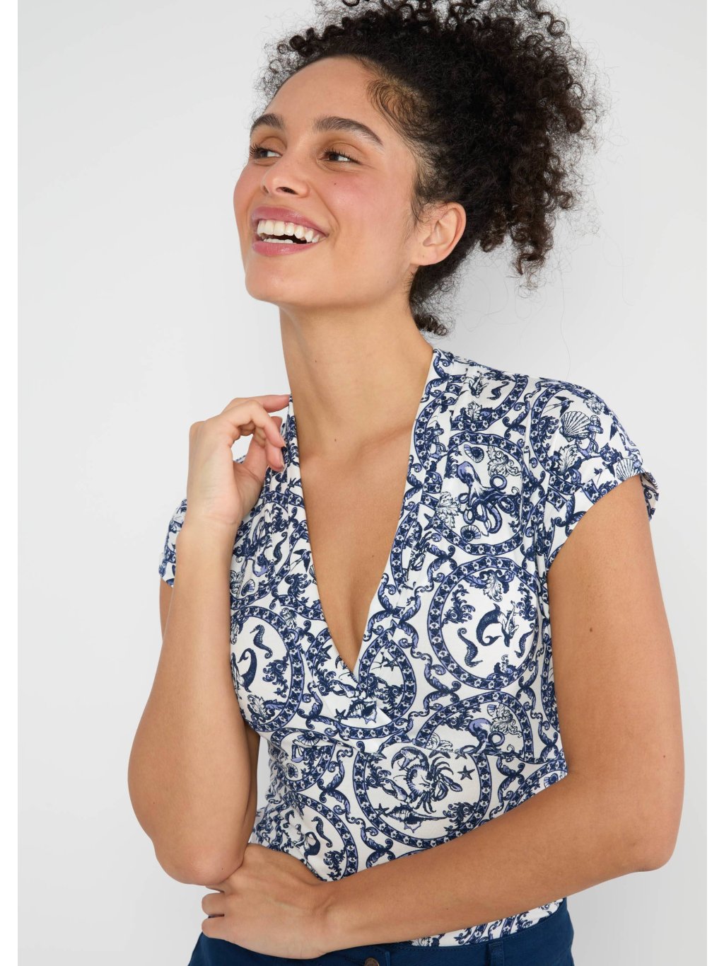 Dámská halenka Blutsgeschwister 001251-334 01540 Mon Cher Cache (velikost XS)